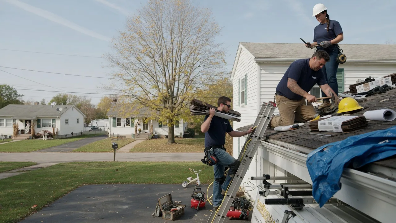Local Roofing Contractors in Edwards, IL near me